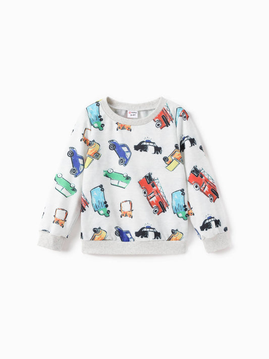 Busy Wheels Pullover