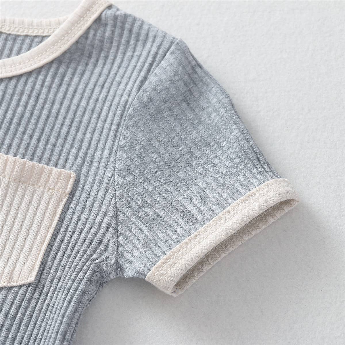Honey Pocket Ribbed Set