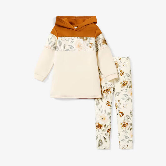 Autumn Rose Hoodie Set