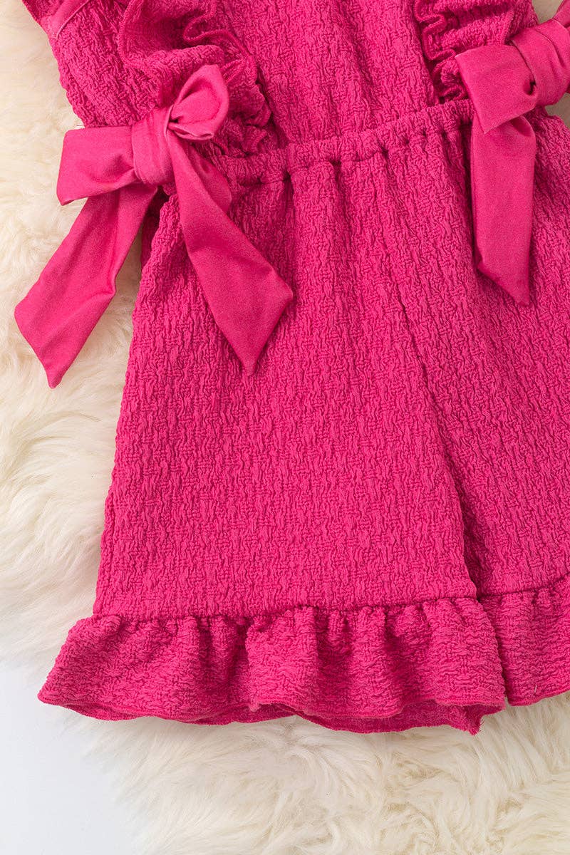 Pretty in Pink Smocked Romper