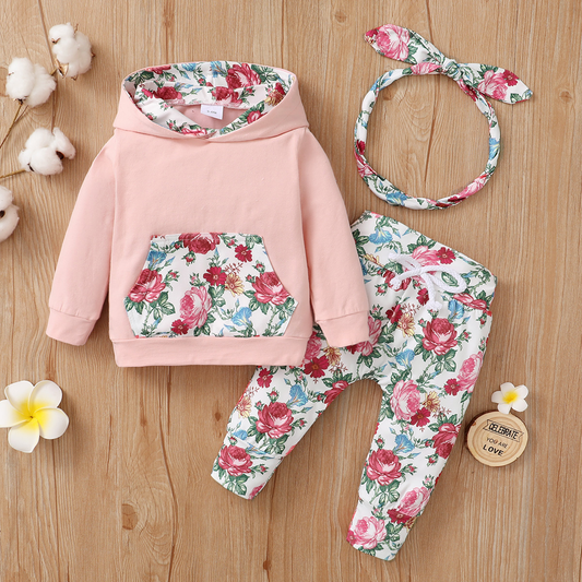 Petal Pink Floral Set