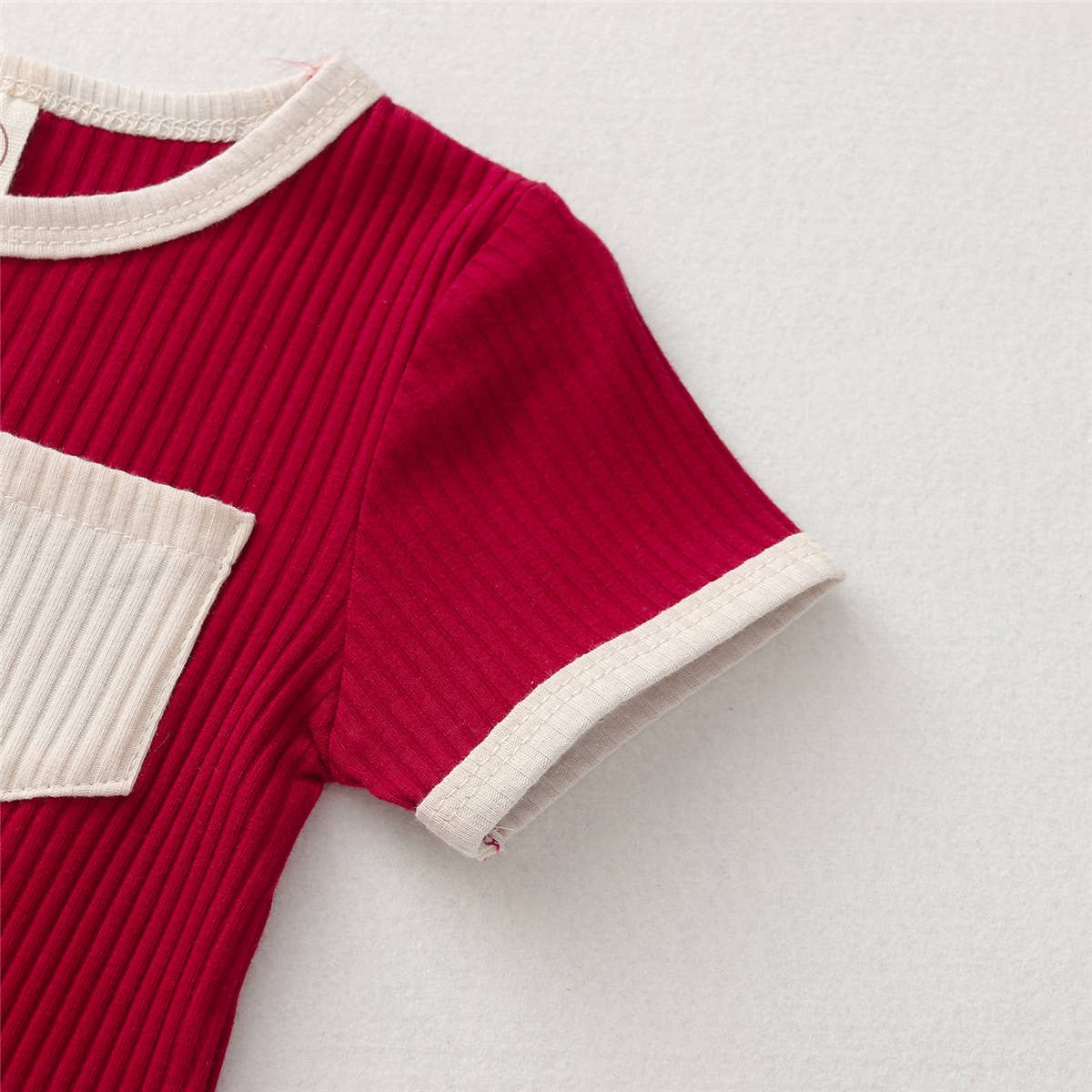 Honey Pocket Ribbed Set