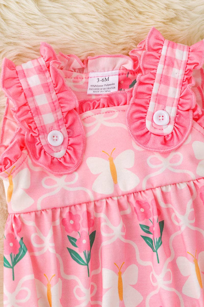 Pink Petals & Butterflies Set