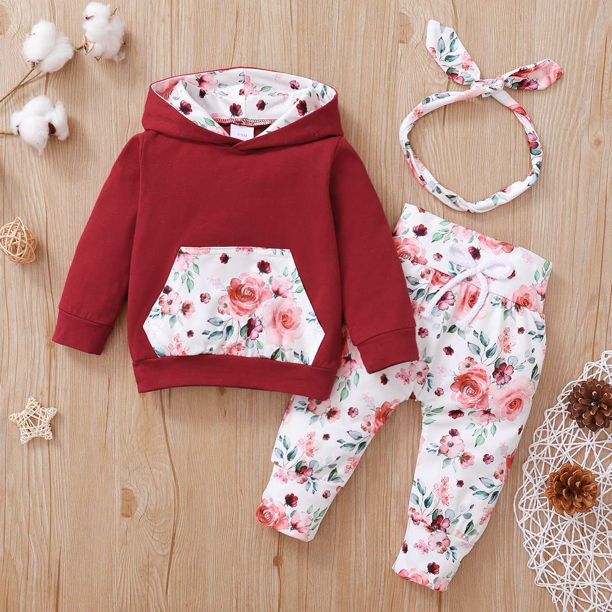 Petal Pink Floral Set