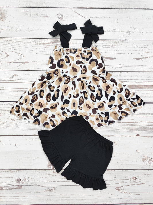 Little Miss Leopard Set