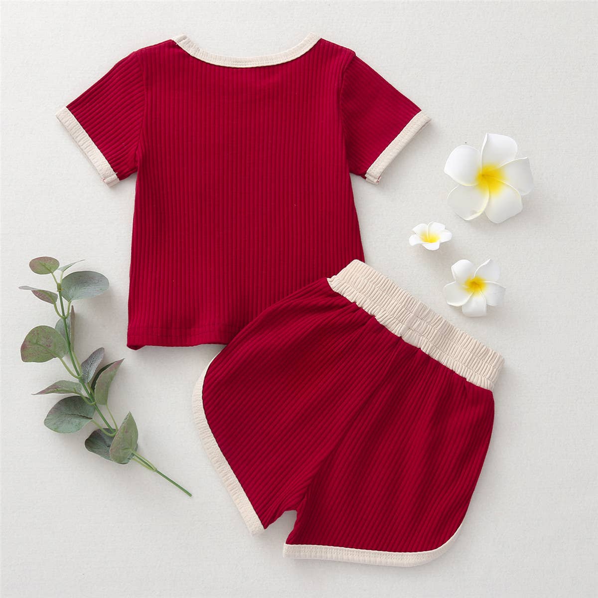 Honey Pocket Ribbed Set