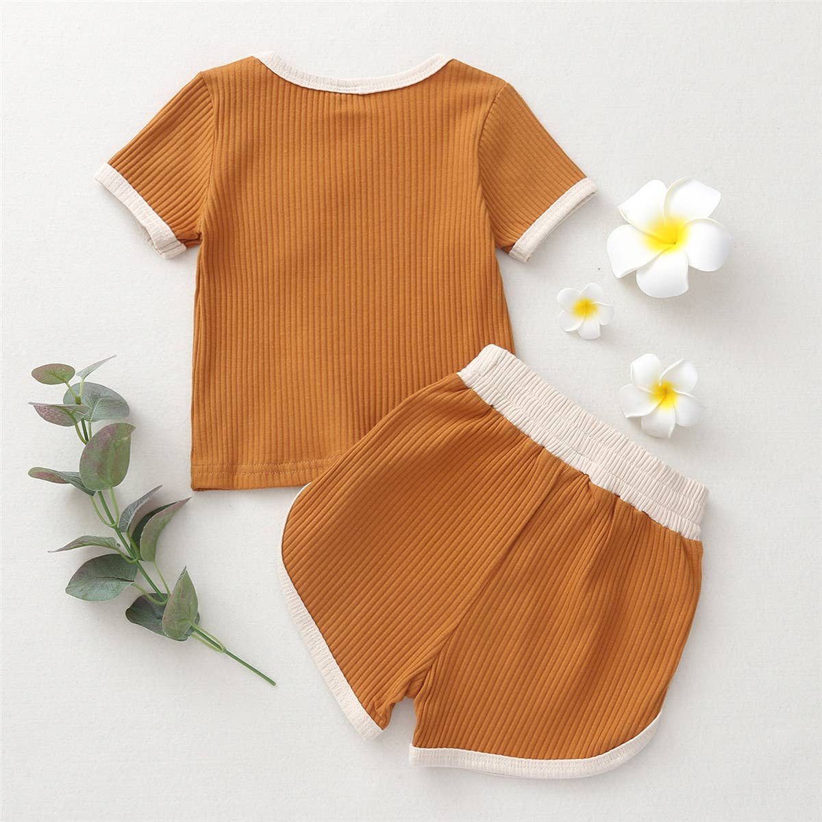 Honey Pocket Ribbed Set