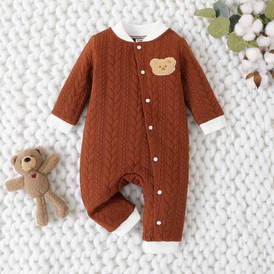 Baby Bear Knit Jumpsuit