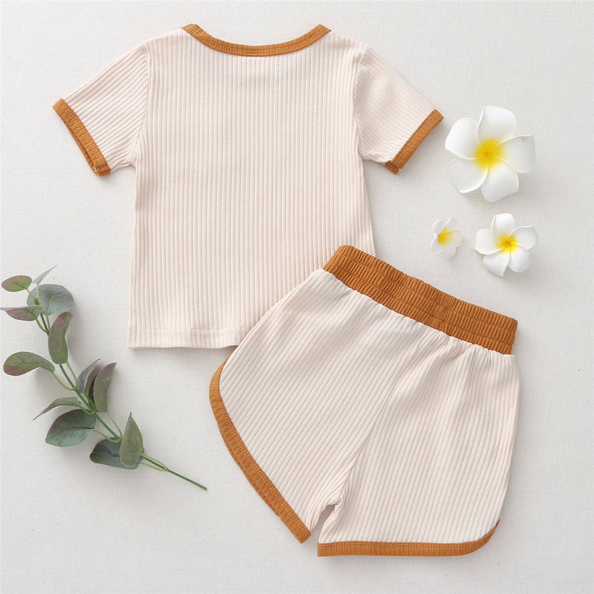Honey Pocket Ribbed Set