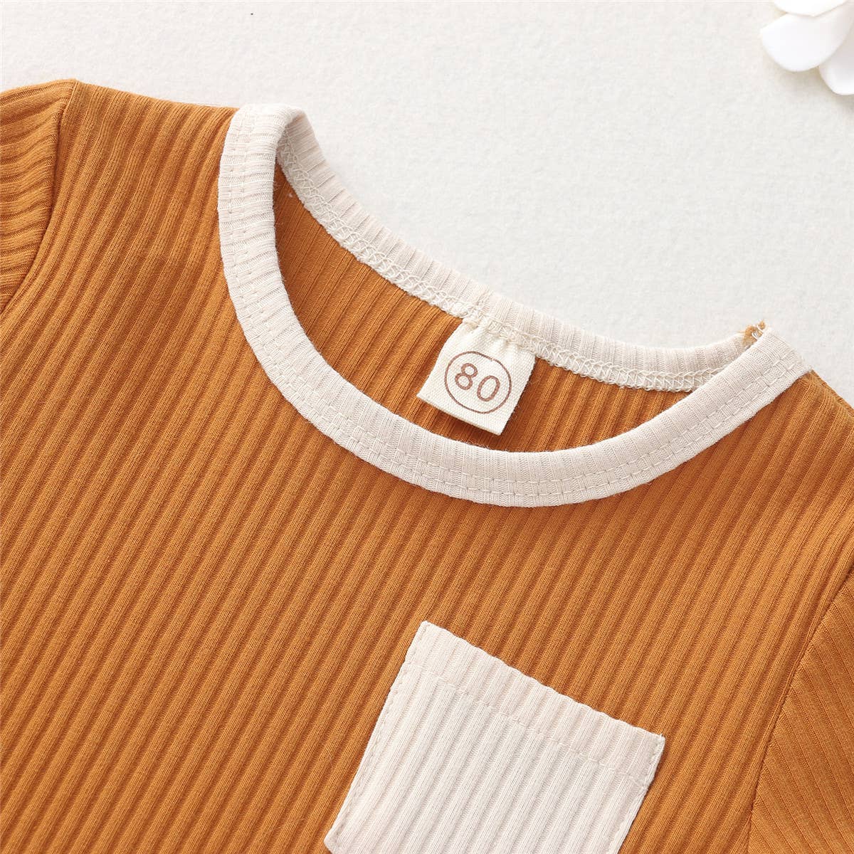Honey Pocket Ribbed Set