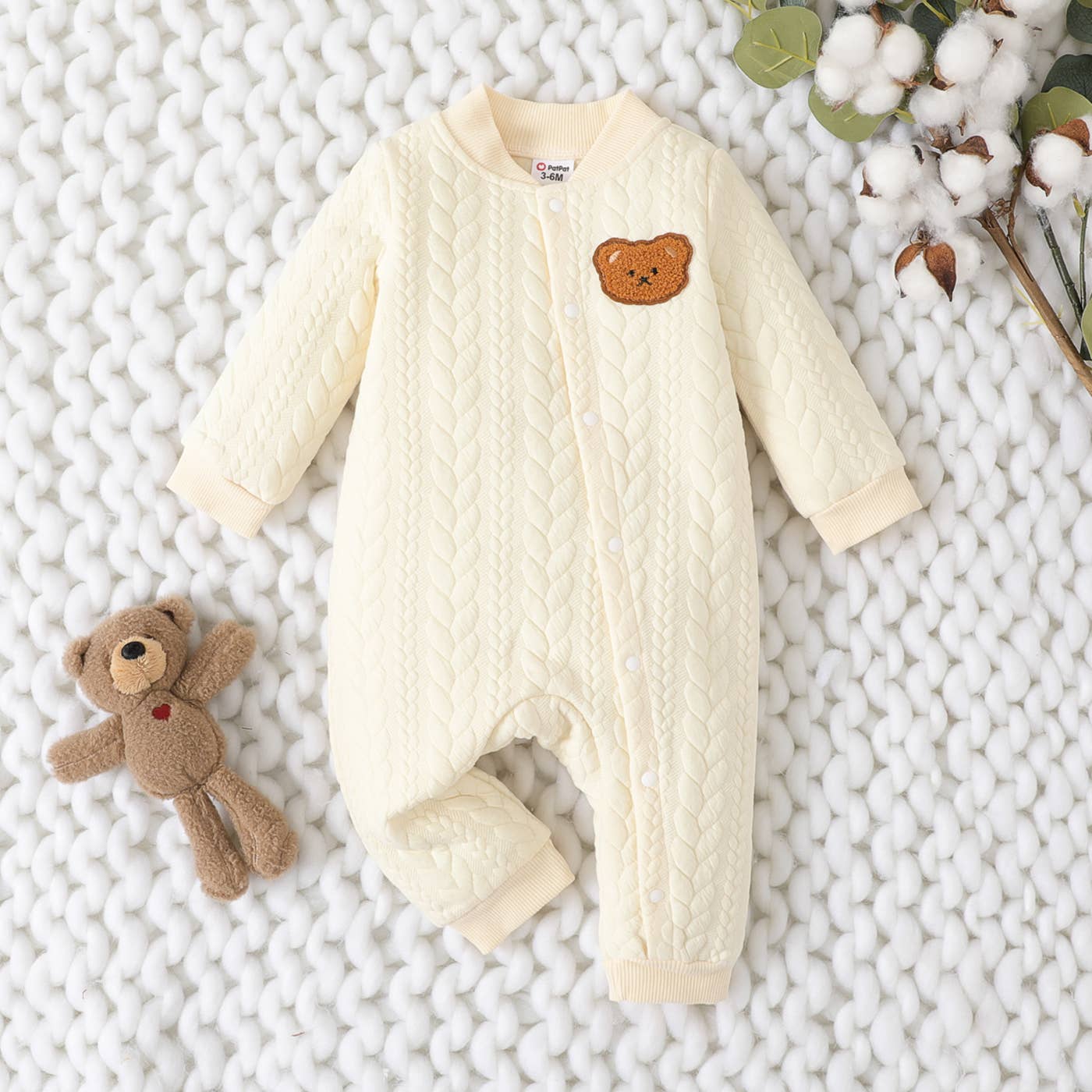 Baby Bear Knit Jumpsuit