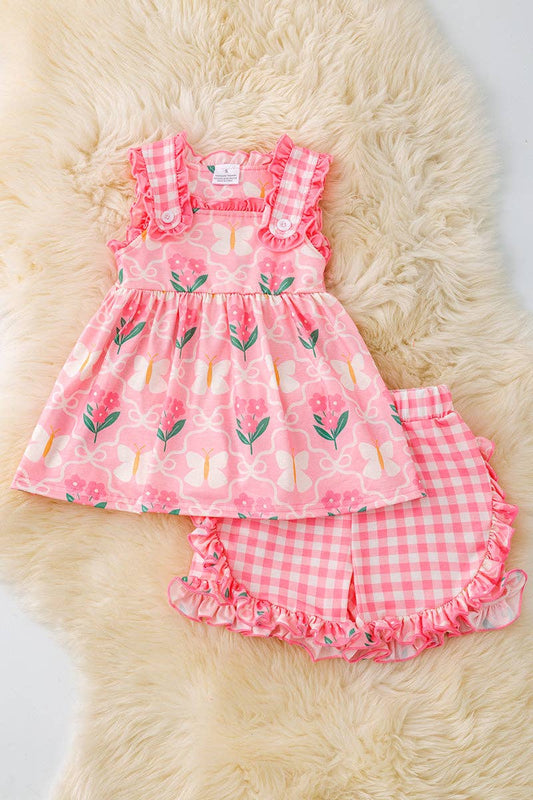 Pink Petals & Butterflies Set
