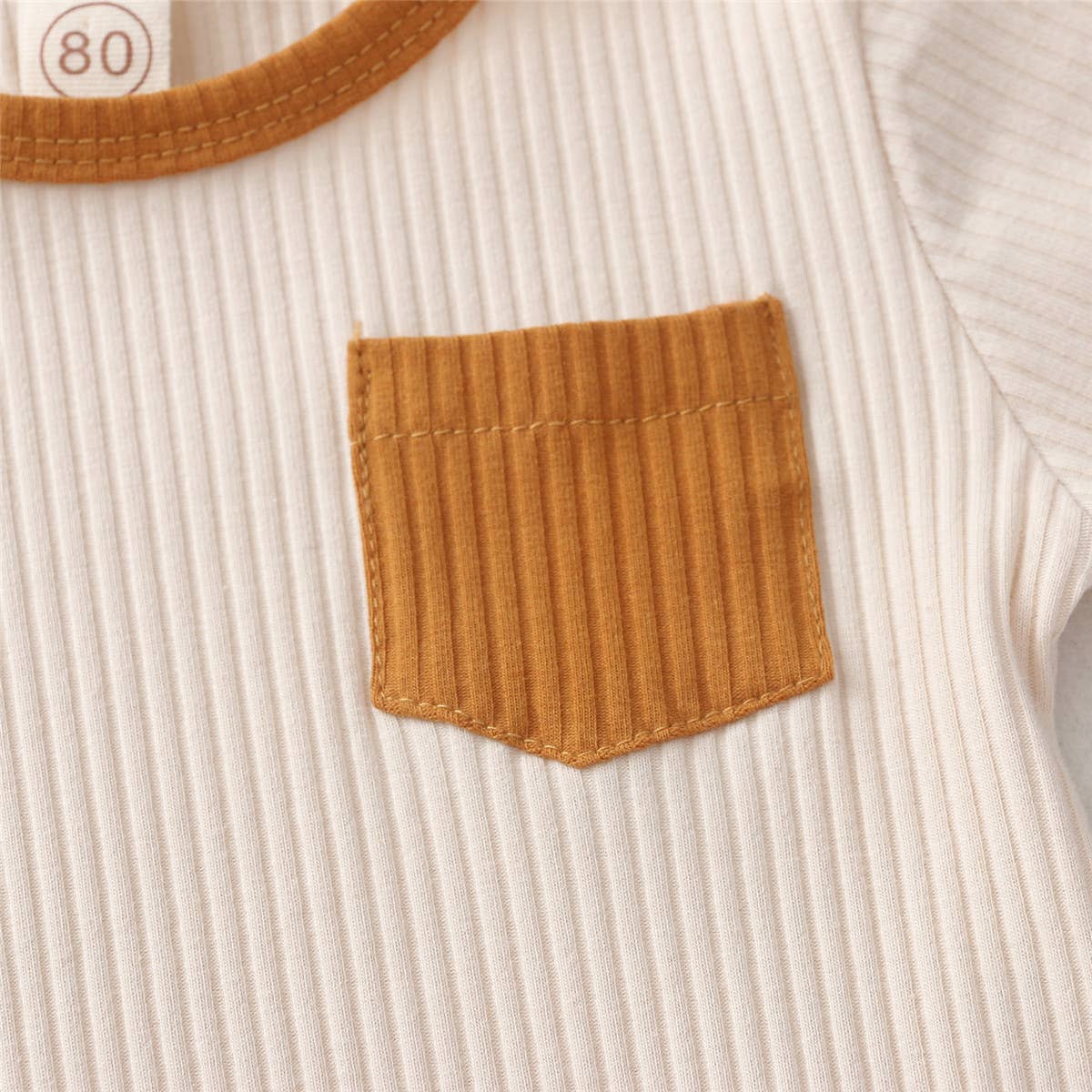 Honey Pocket Ribbed Set