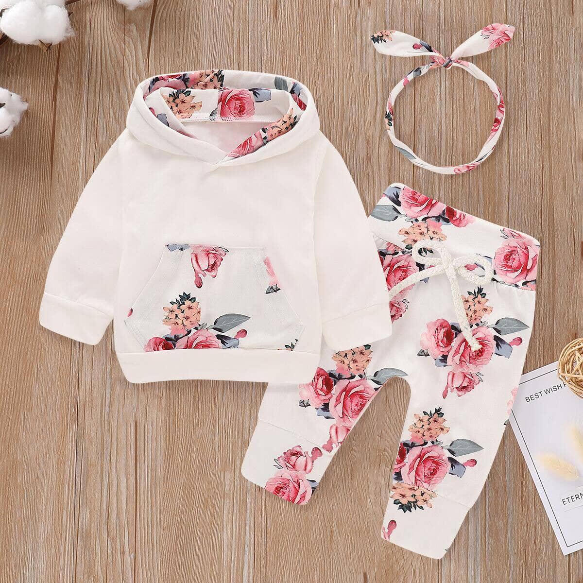 Petal Pink Floral Set