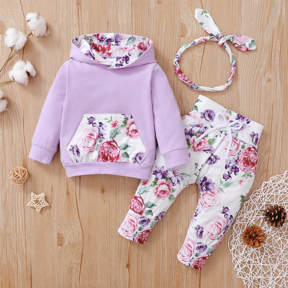 Petal Pink Floral Set