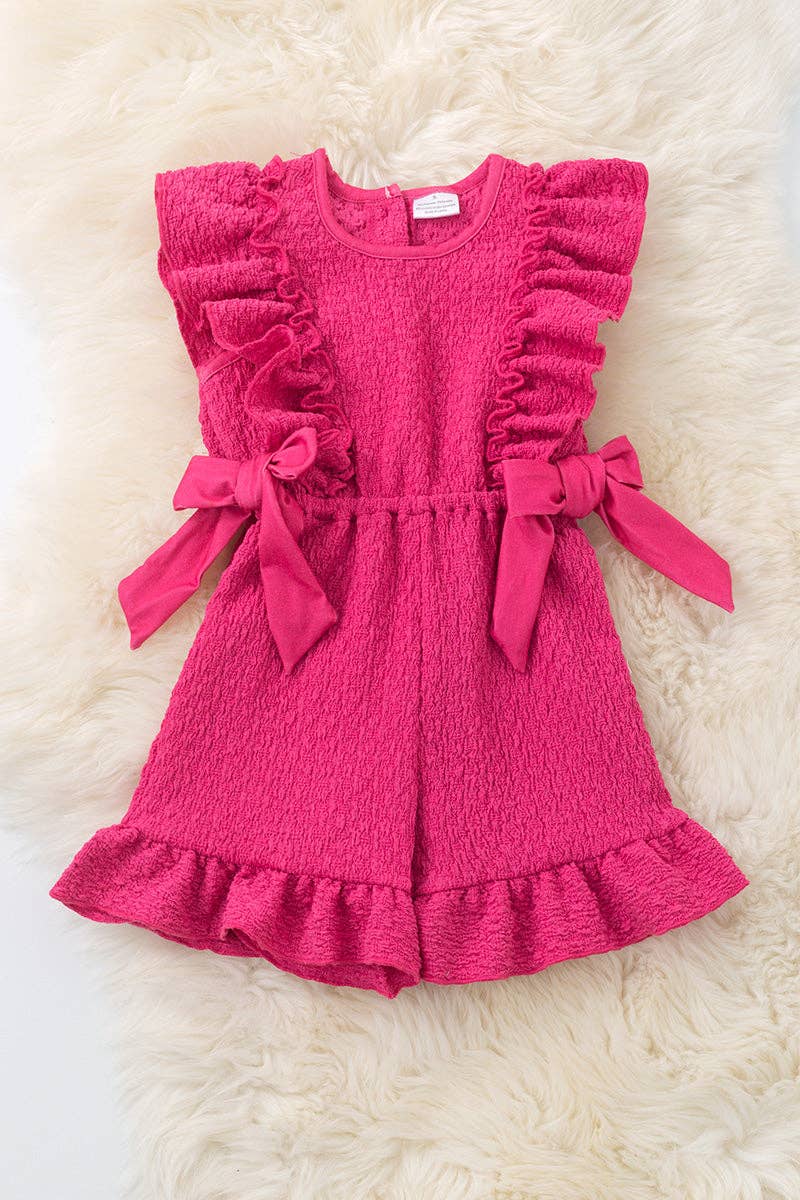 Pretty in Pink Smocked Romper